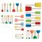 Foam Brushes Assorted Set, Multiple Shapes and Sizes, Kids Crafts, Ages 6+